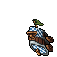 Blue Rolling Barrel